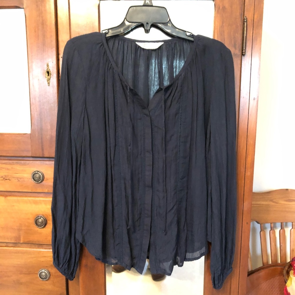 BOBEAU Collection Navy Top NEW